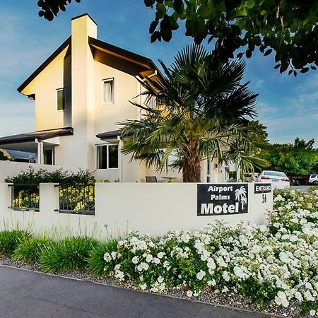 Airport Palms Motel Christchurch Exteriör bild