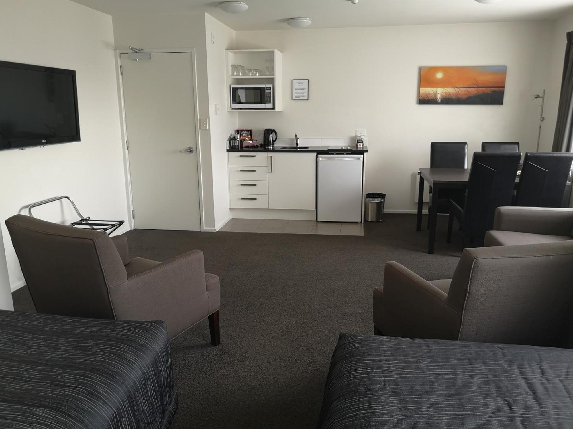 Airport Palms Motel Christchurch Exteriör bild