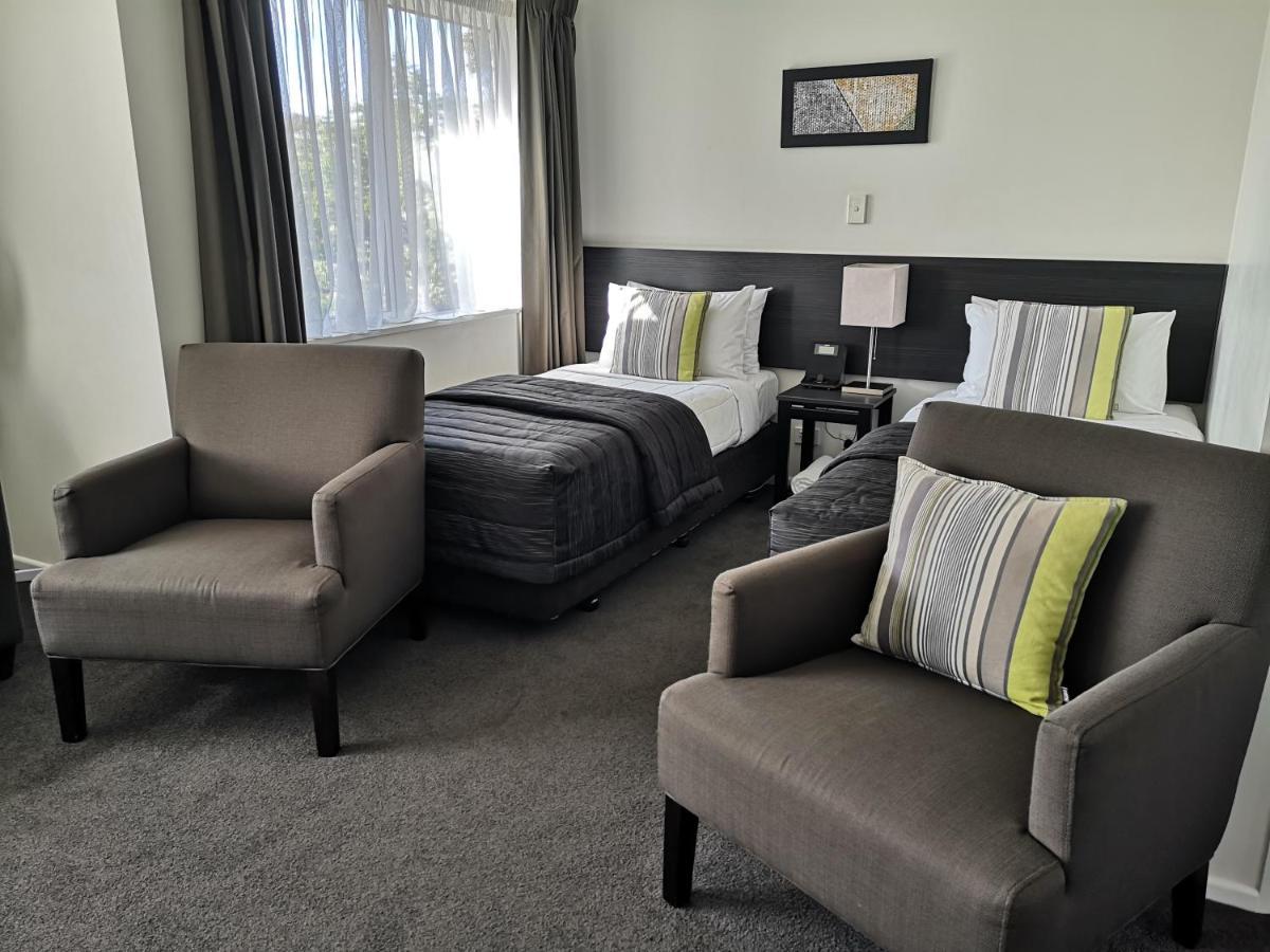 Airport Palms Motel Christchurch Exteriör bild