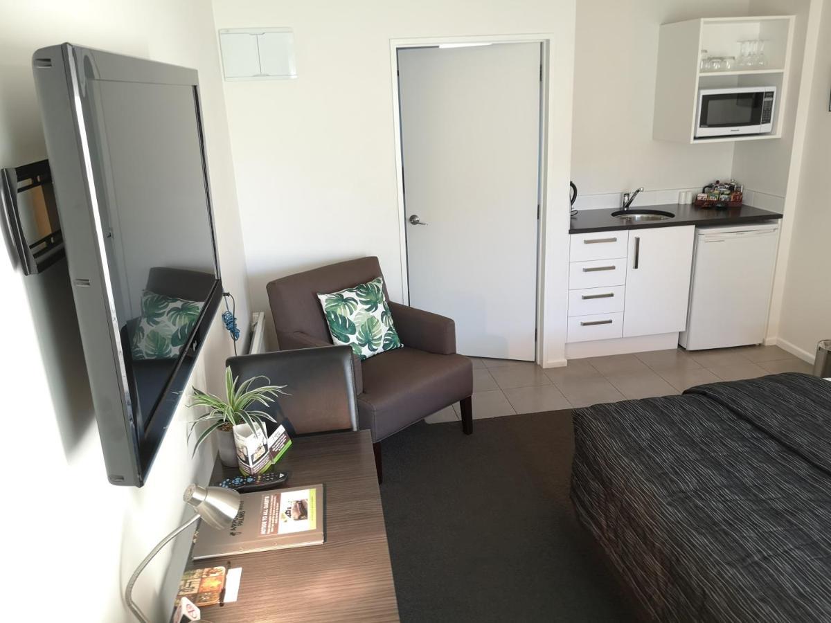 Airport Palms Motel Christchurch Exteriör bild
