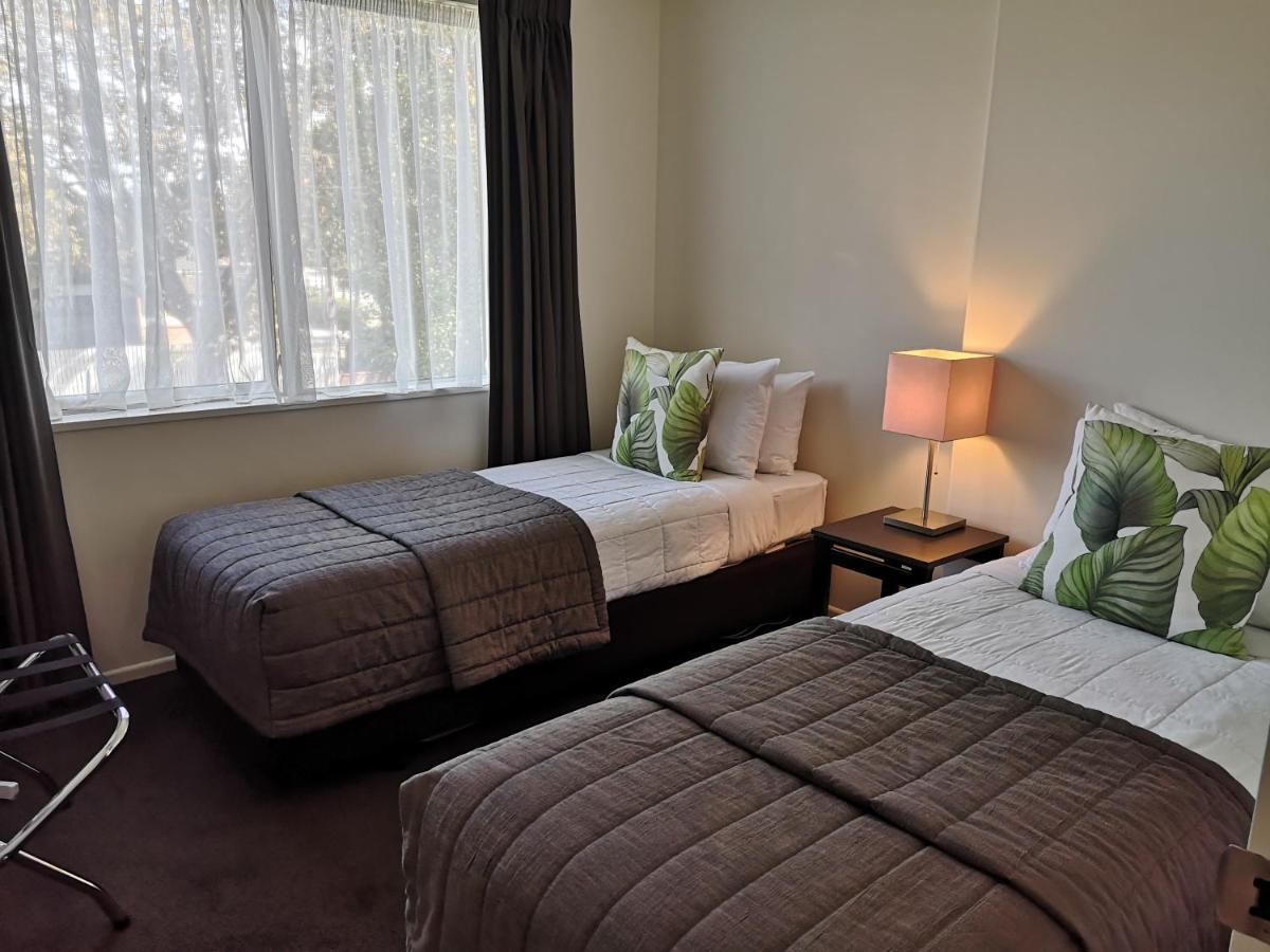 Airport Palms Motel Christchurch Exteriör bild