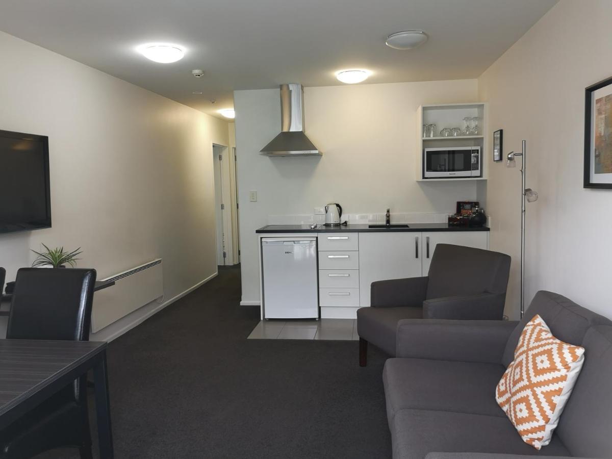 Airport Palms Motel Christchurch Exteriör bild