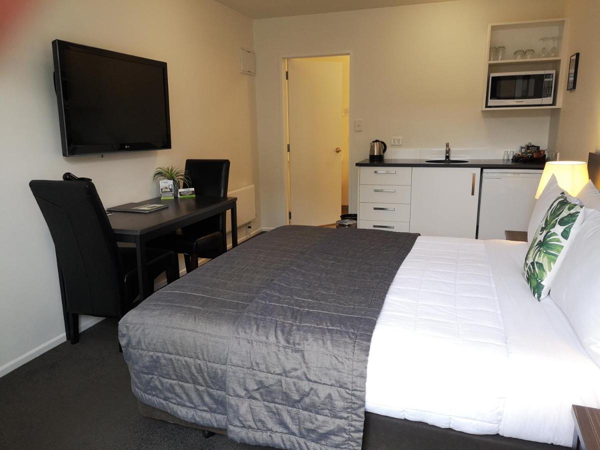 Airport Palms Motel Christchurch Exteriör bild