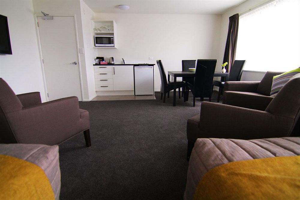 Airport Palms Motel Christchurch Exteriör bild