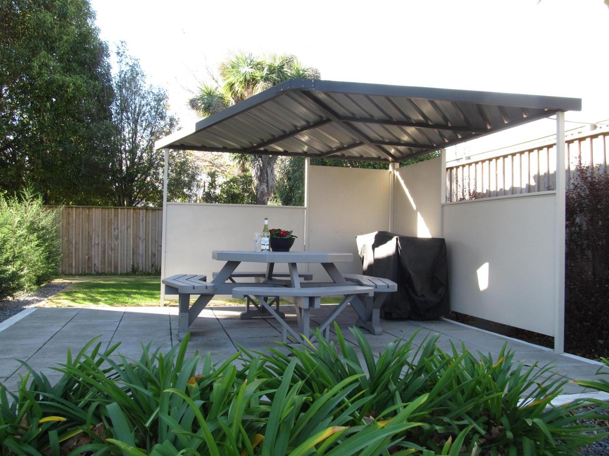Airport Palms Motel Christchurch Exteriör bild