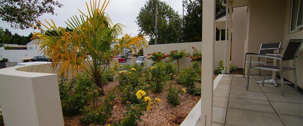 Airport Palms Motel Christchurch Exteriör bild