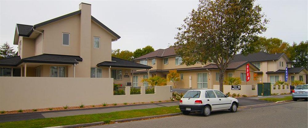Airport Palms Motel Christchurch Exteriör bild