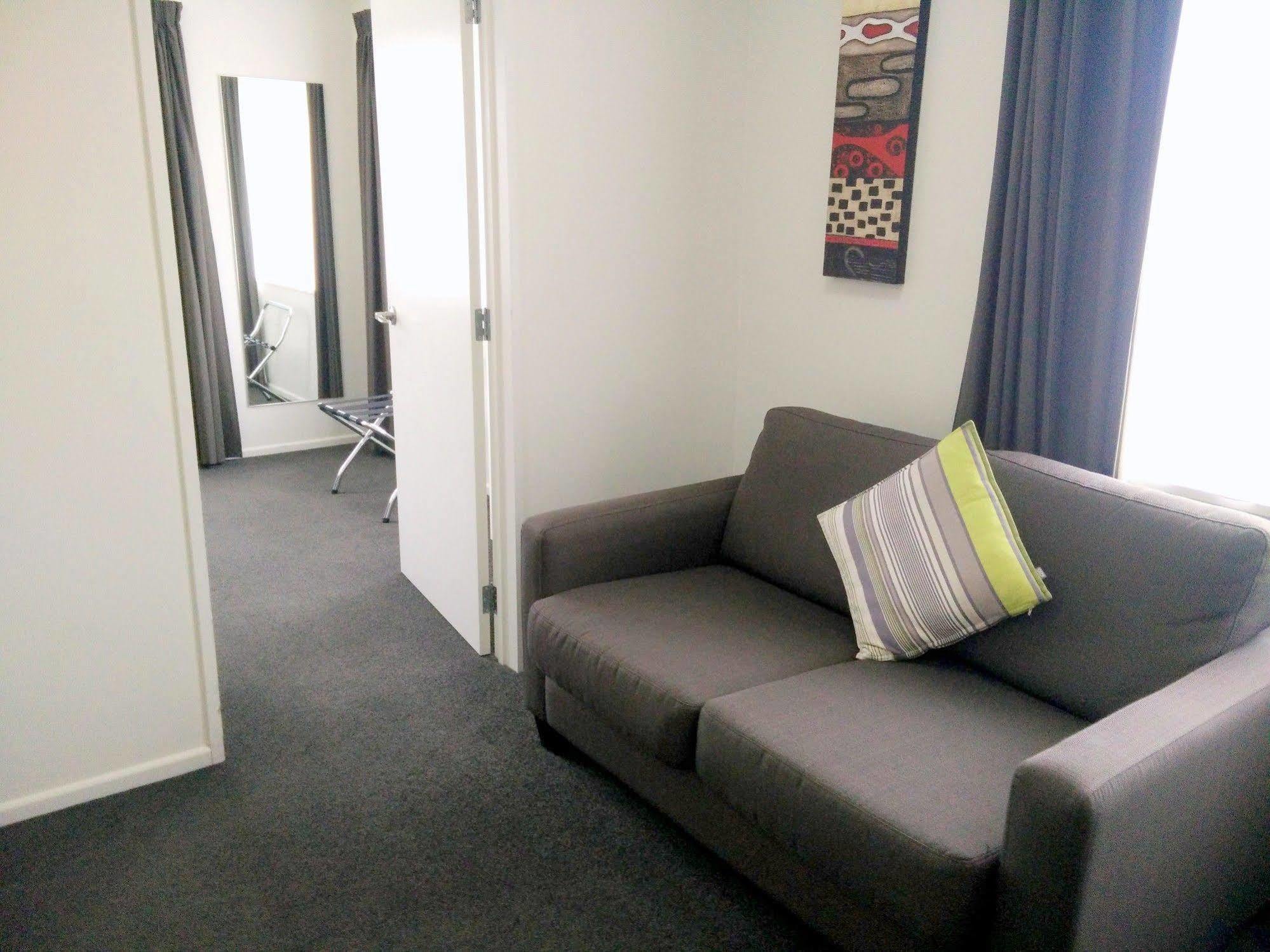Airport Palms Motel Christchurch Exteriör bild