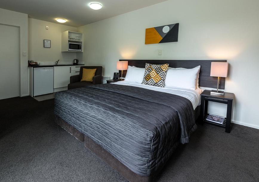 Airport Palms Motel Christchurch Exteriör bild