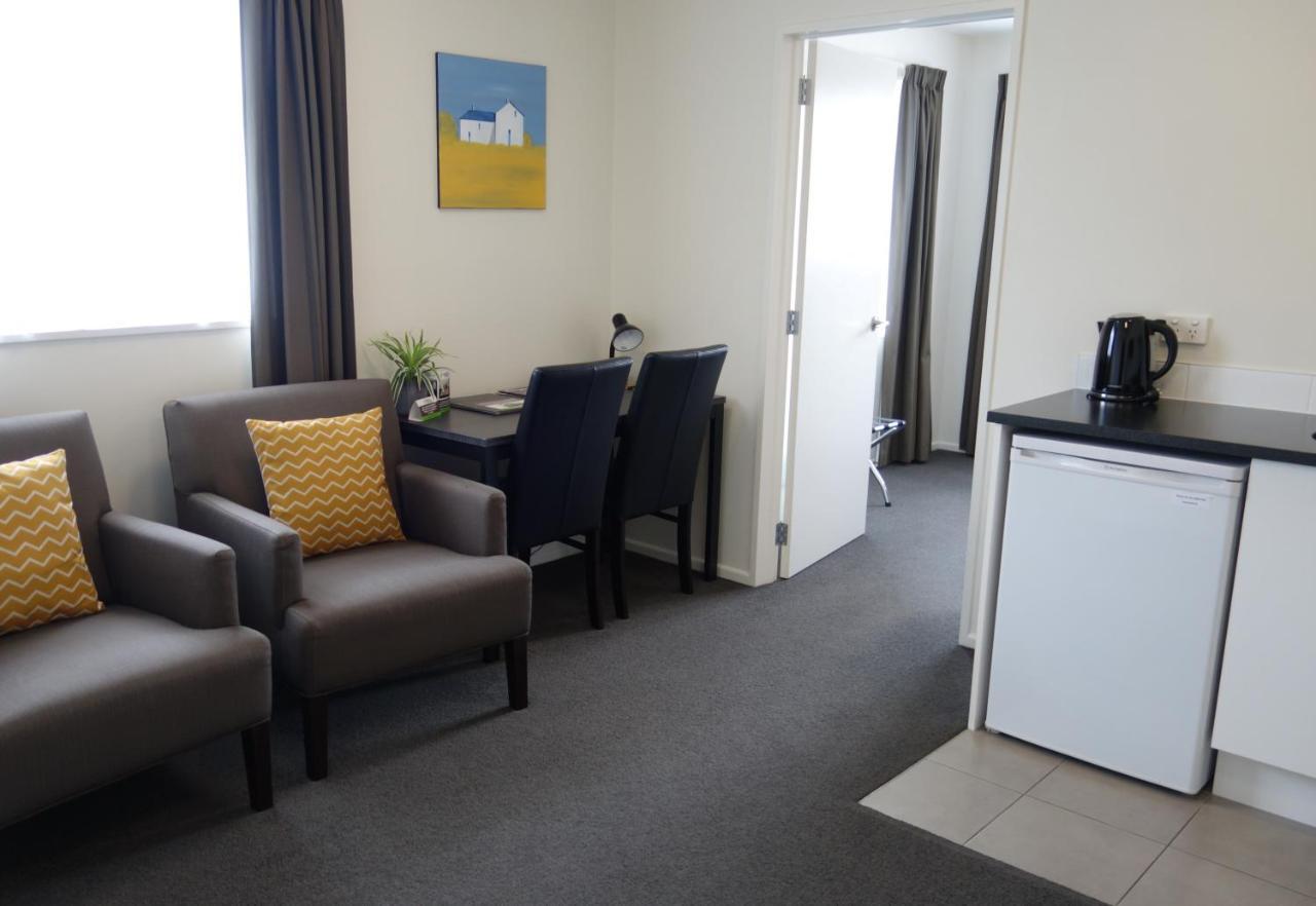 Airport Palms Motel Christchurch Exteriör bild
