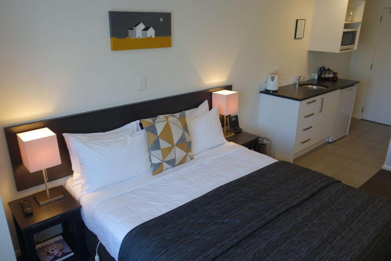 Airport Palms Motel Christchurch Exteriör bild