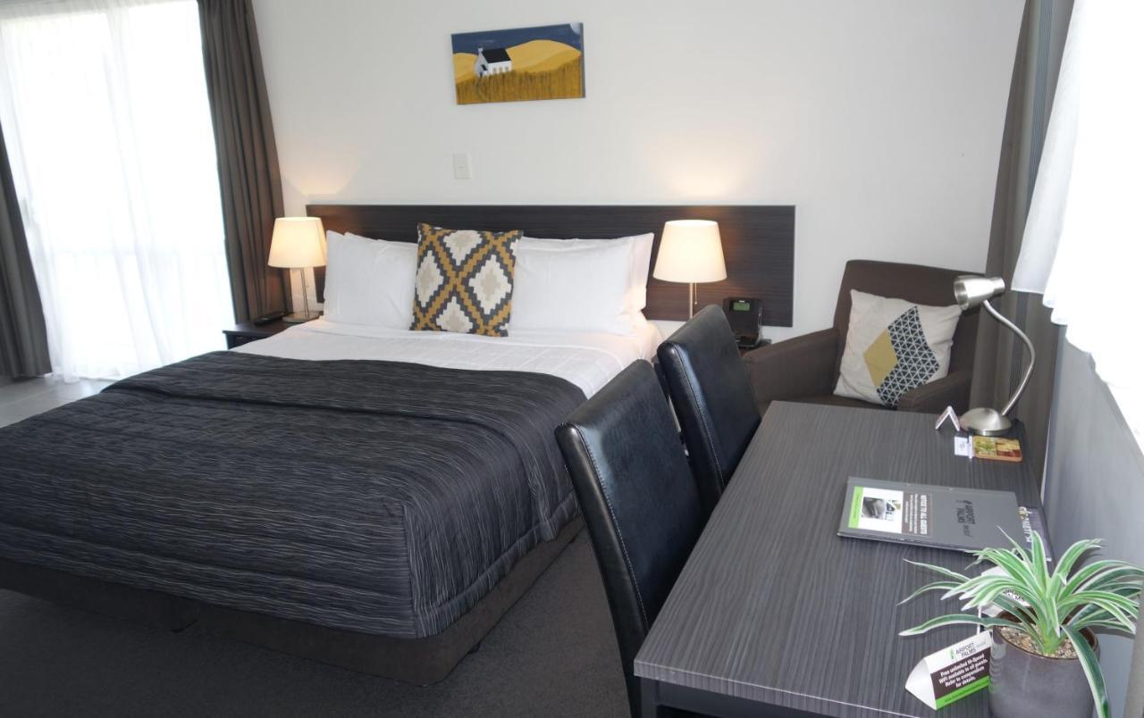 Airport Palms Motel Christchurch Exteriör bild
