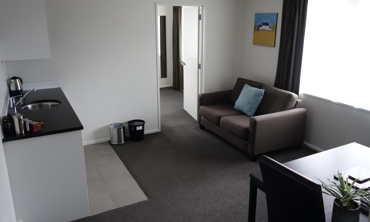 Airport Palms Motel Christchurch Exteriör bild